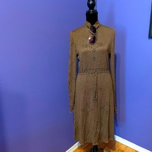 Vintage crotchet dress